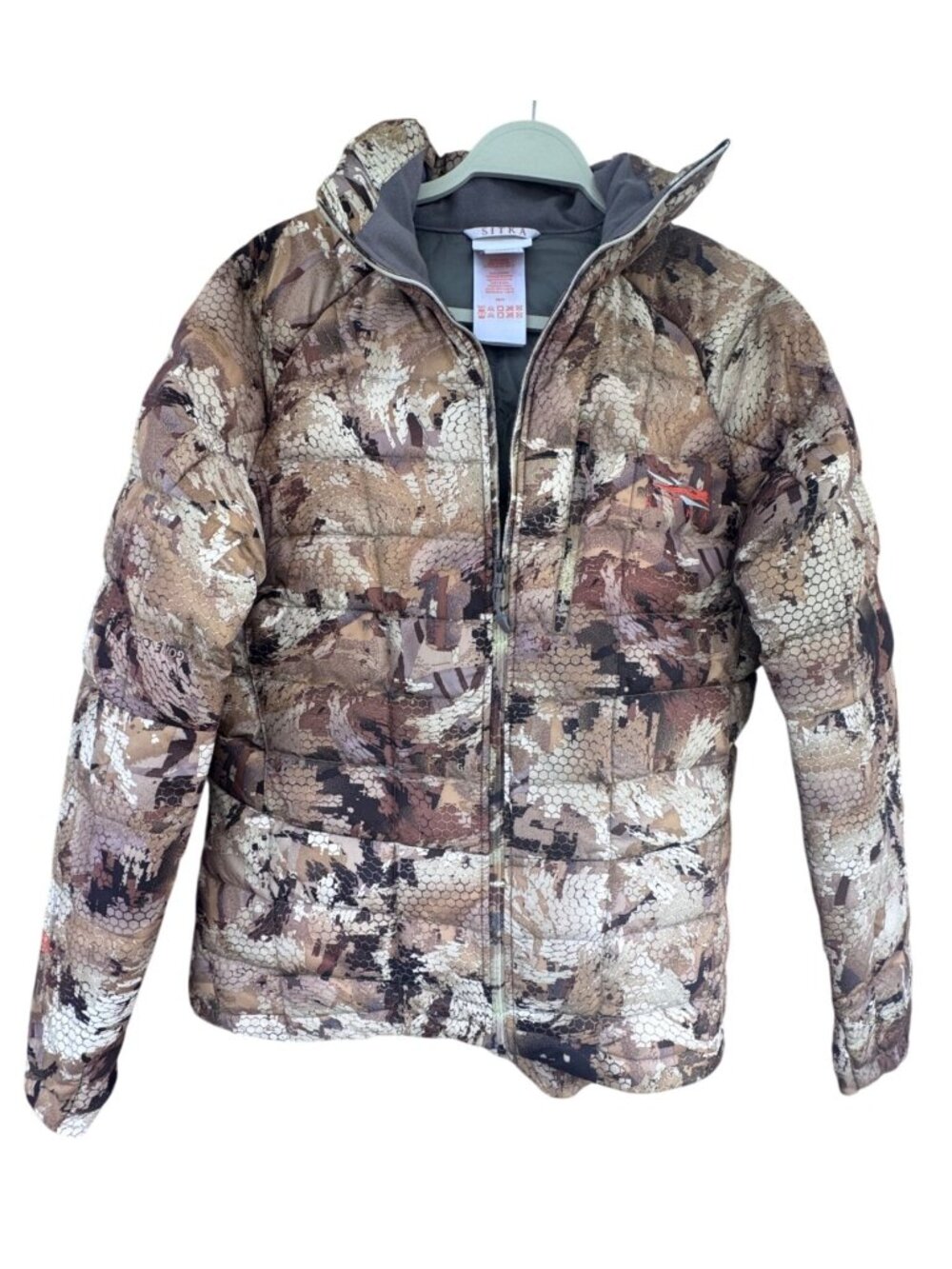 Sitka Womens L Optifade Subalpine Camo Insulated Puffer Hunting Jacket